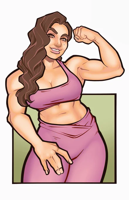 So I recently got to do some design work for  for her business...that being the business OF GETTING YOU NERDS IN SHAPE! Go check her out! 