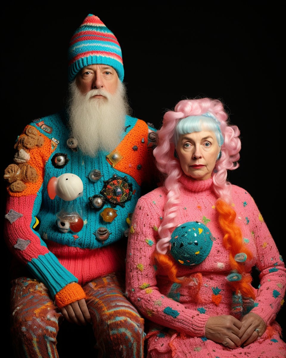 arvizu_art's tweet photo. Knitted People...🧶
#digitalart #AIArtistCommunity  #midjourneyartwork https://t.co/si8zCyvAG9