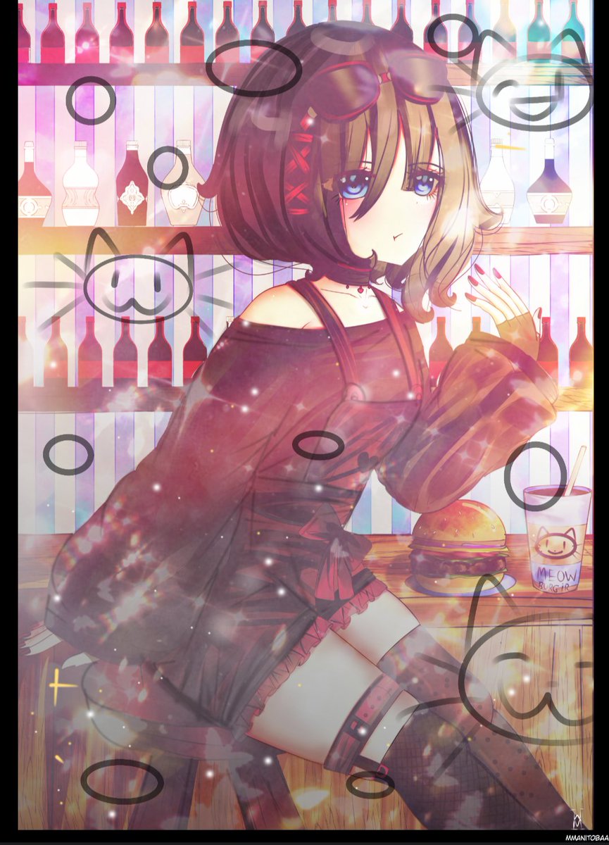 Mmanitobaa1's tweet photo. Hello dear ! New artwork name "Borgir" I Hope you like it ! ❤️🖤 Link to short speedraw https://t.co/KFzIoZJAU1 🍔🍔
#speeddraw #speedpaint #art #drawing #drawingart #drawings #fanart #cute #girl #food #animeart #animefanart #animegirl #anime #manga #mangaart #mangagirl https://t.co/gamwRIebsO