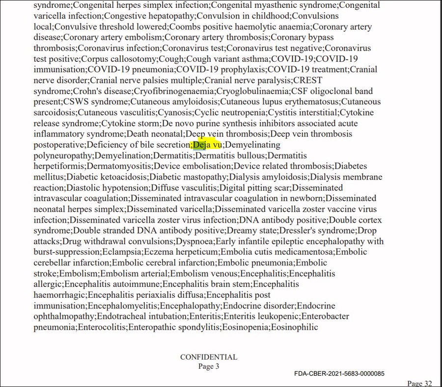 MaryamHenein's tweet photo. @Steelstringer81 @Perpetualmaniac @DollarVigilante @maxigan @macroaggressio3 It is actually @maxigan 's insight. It's me who noticed that deja vu is listed as a side effect. Very bizarro. https://t.co/05zdod7d3Y