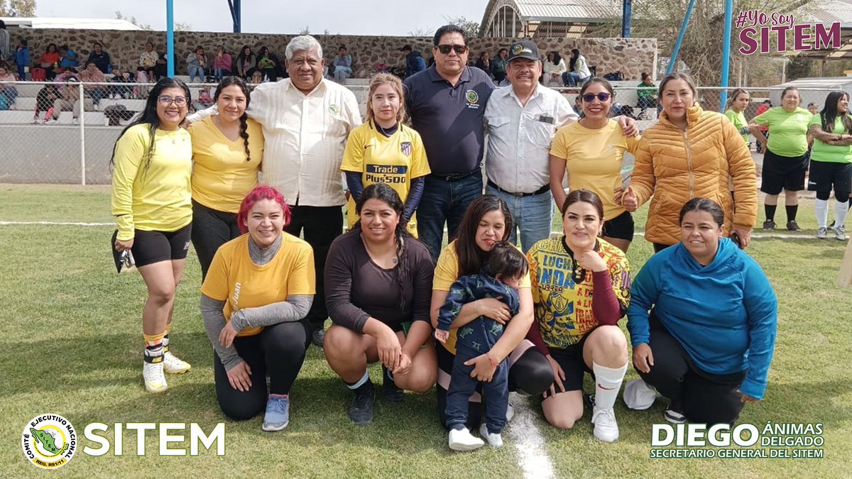 sitem_cen's tweet photo. En la ciudad de Tequisquiapán, Querétaro; se realizó el día de ayer la premiación de las y los ganadores de las Cuartas Jornadas Deportivas y Culturales de la Sección SITEM Querétaro...👇

https://t.co/YfcJ9OepeU https://t.co/7u9TBFw0iT