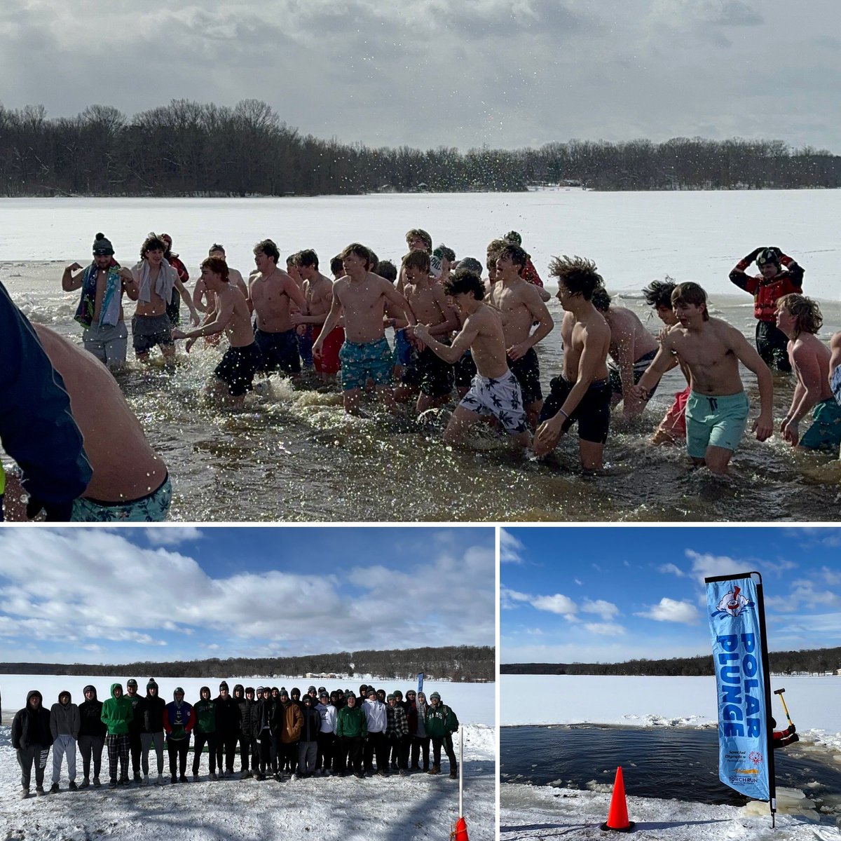 RAMSbaseball__'s tweet photo. Freezin for a reason!! #specialolympics #coldisamindset #mentallytough #earnit #nodoubt @CDAthletics https://t.co/PIcIE74jsQ