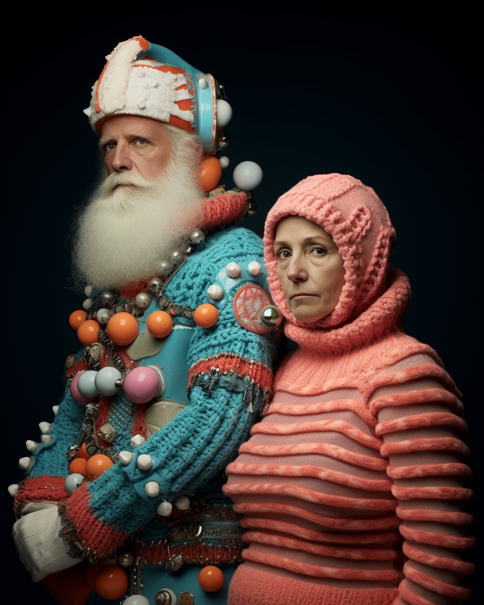 arvizu_art's tweet photo. Knitted People...🧶
#AIArtistCommunity #AIArtGallery #aiartist https://t.co/W0my9Mj2SE