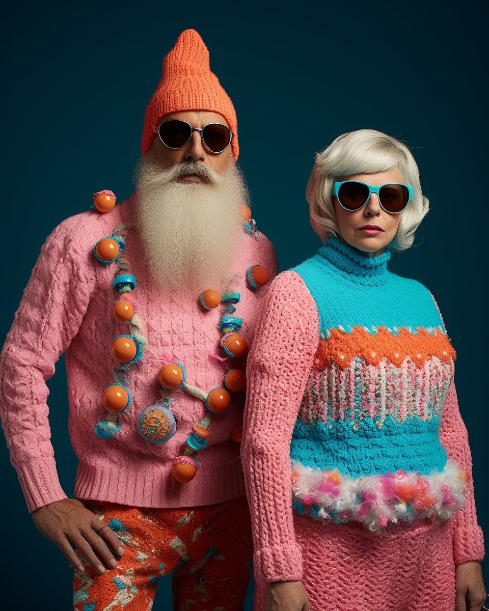 Knitted People...🧶
#AIArtistCommunity #AIArtGallery #aiartist