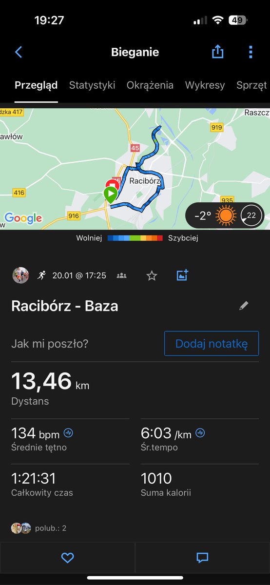 Fajna baza weszła :-)
Taka temperatura mi pasuje 😍