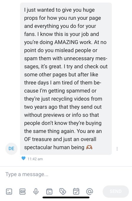 This message oh my g!! My hard work feels like it&rsquo;s paying off 🥲🥲🩷😭 https://t.co/fj4Hhi196P
