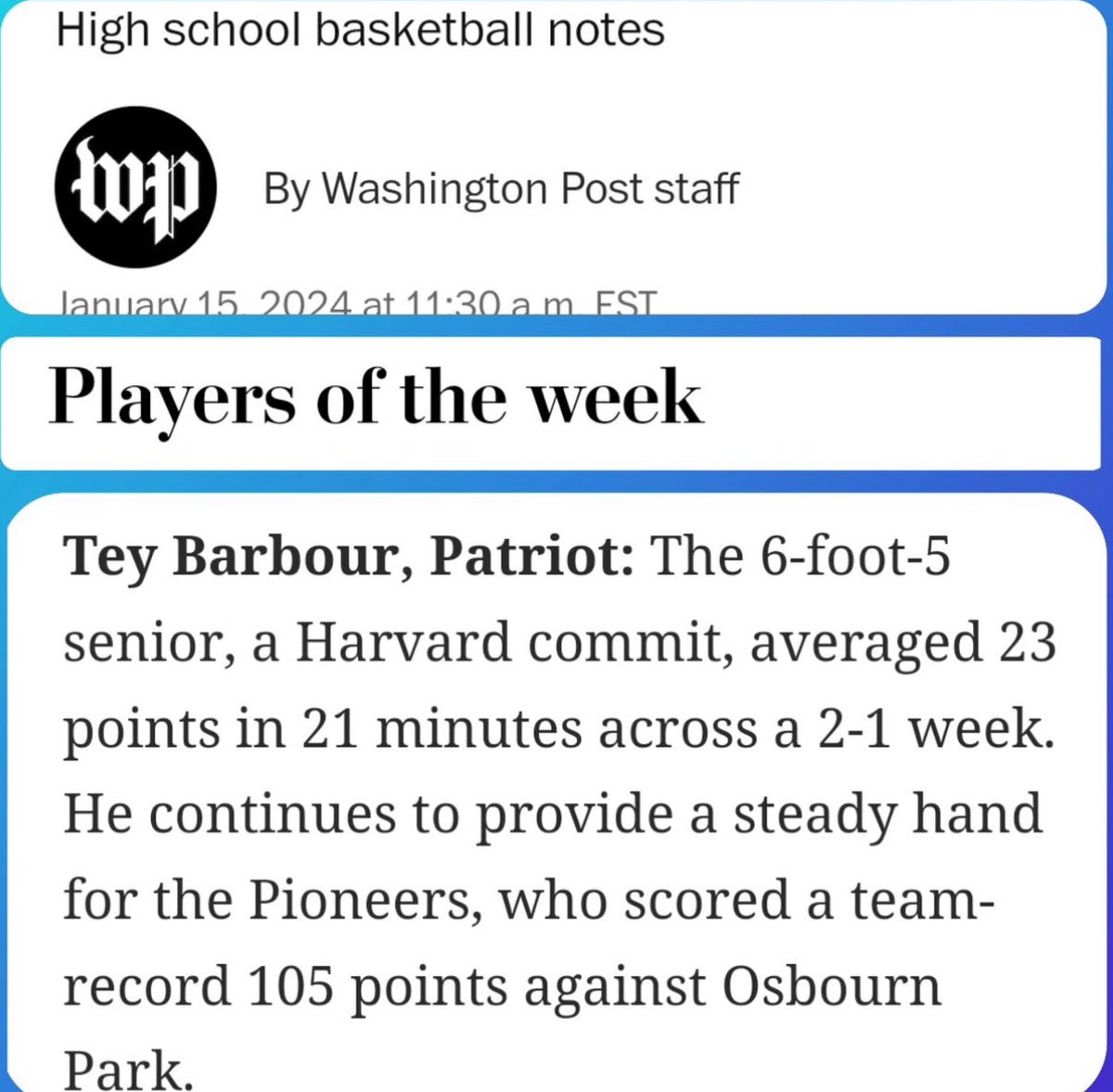 @TeyBarbour14 has been a tear and been super efficient. Averaging 23 only playing 21 min is next level! Explosive scorer who is also showing the ability to lock up defensively🔴⚪️🔵🏀