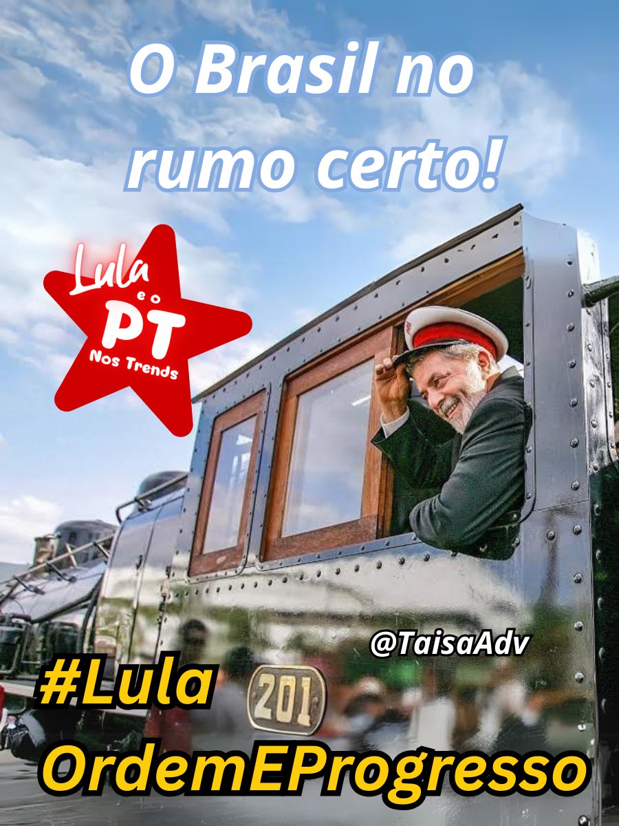 TaisaAdv's tweet photo. @LulaOficial Que coisa mais linda!
Orgulho do nosso presidente!
#LulaOrdemEProgresso https://t.co/LUyGWX3vL8