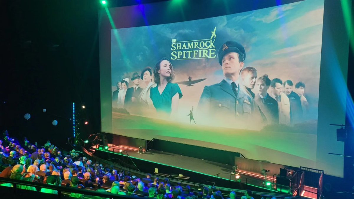 Excited to welcome everyone to the premiere of The Shamrock Spitfire. We hope you all have a fantastic night! 🤩