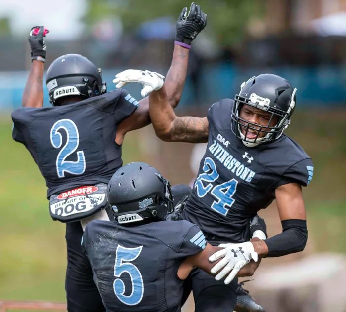 TW2MR352's tweet photo. ๐๐ฟ great conversation with @CoachWTrenchMob extremely Blessed to be offered a scholarship to continue my education and athletic career at @Livingstone_Fb #Ready4Action #HBCU #TheCulture #GottaLoveit #BetOnMe @BuchholzFB @HBCUGameday @HBCUBuzz https://t.co/8MXgI2Ce0P