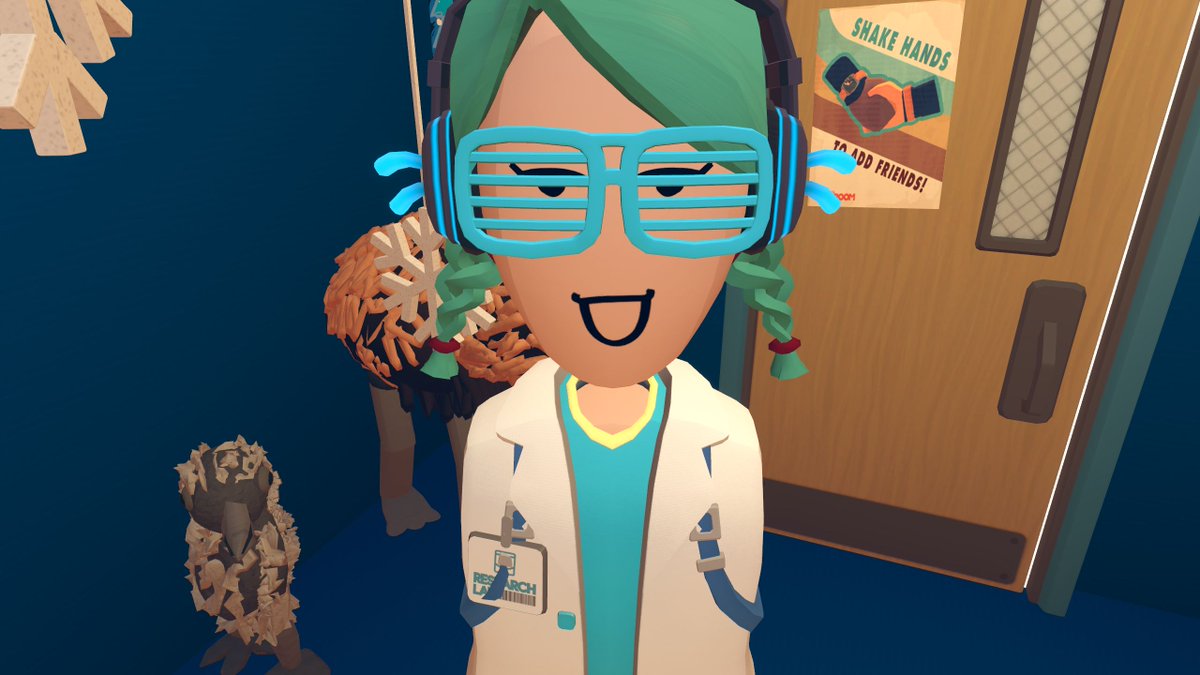 TarapeuticVR's tweet image. Let&apos;s goooo - a gift from Rec Room for my 12 month anniversary of doing Research Lab surveys! 😊🥳 #recroom #researchlab #drip #recroomvr #vrgame #freegame #recroomgame