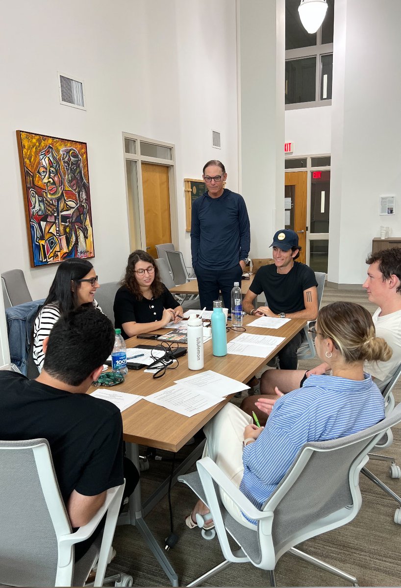 It was a privilege to be back @MiamiLawSchool to kick-off our 4th season of A Playbook for Leadership and the Law course! Our students are eager to grow and intentionally leaned into their leadership narrative on the first day. Looking forward to a great semester