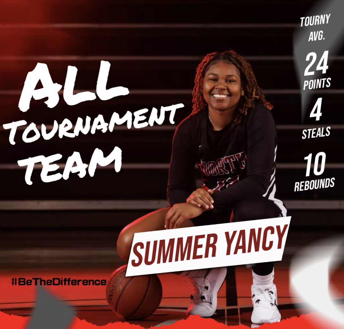 Congratulations to <a href="/YancySummer/">Summer Yancy</a> for making the All Tournament Team at the BVN tournament! Great job! #BeTheDifference