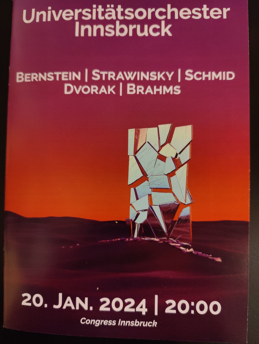 Neujahrskonzert #uniorchesterinnsbruck #bernstein
#strawinsky
#schmid
#dvorak 
#brahms 
#alleshinterfragen