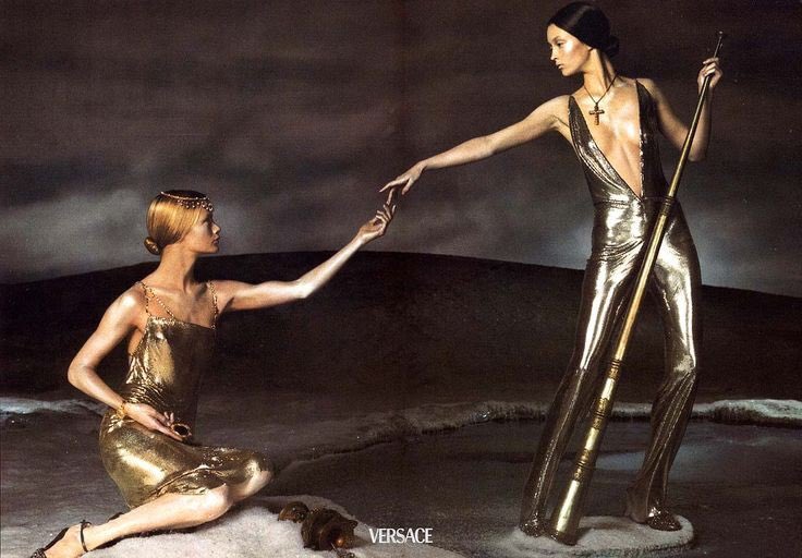 Versace fw 1998 by Steven Meisel
