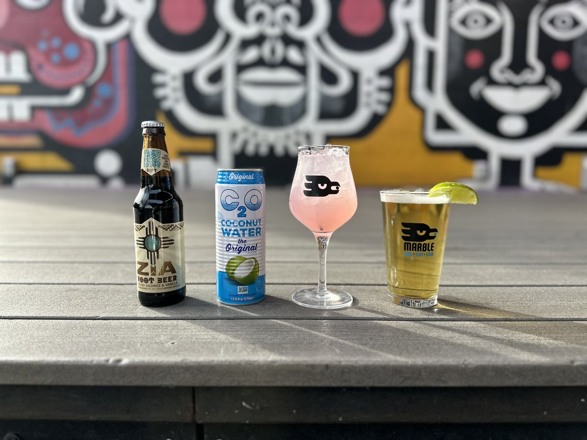 No matter how dry your January is, we’ve got a menu item for you. 🍺🥂🥤From soda and coconut water, to mocktails, to cocktails, to all of your favorite Marble beers, we’ve got something for everyone. 

#dryjanuary #beerlovers #abqbeer #brewery #marblebrewery