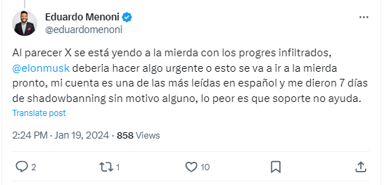 Impresiona el descaro de alguien que solo se dedica a robar contenido de otros para publicarlo él como primicias propias.

Personas así hay que borrarlas del mapa mediático. No aportan nada y quitan muchísimo.