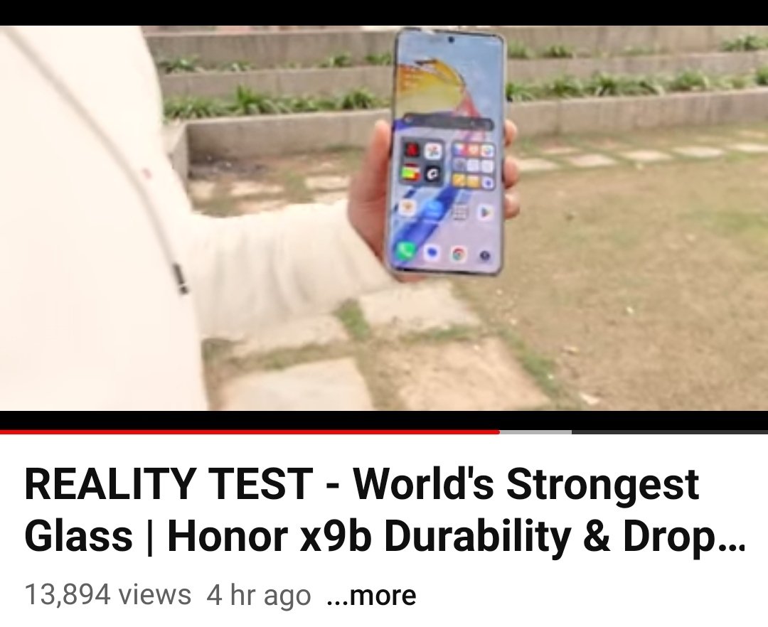 TheRishabhKumar's tweet photo. 6ft ki height se girte hi unbreakable phone ki haddiya tut gayi. 
This kind of honest videos must needed 👏🏻 Great Work @ParasmeSaurabh bro. 

#HonorX9b #X9b #Honor https://t.co/TRsTPTj9Zd