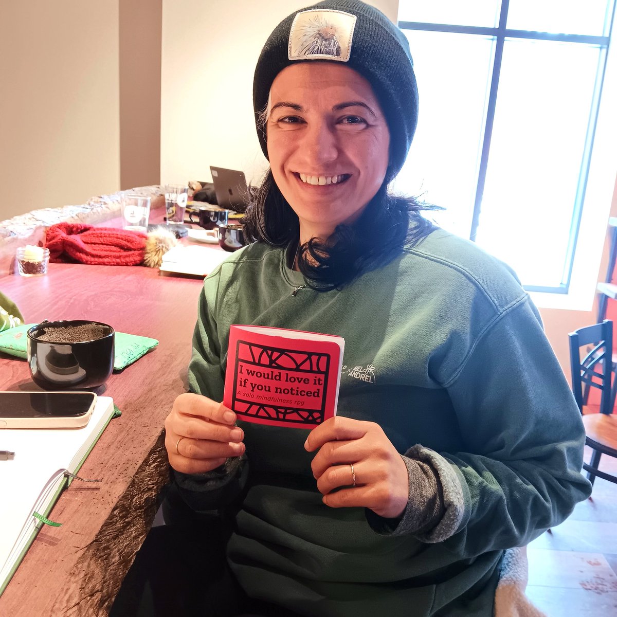 goosepoop207's tweet photo. We're working with the amazing instructor, Jamie Navarro, to create an exciting yoga launch event for our mindfulness game, "I would love it if you noticed"! Stay tuned for details!
#mindfulness #yoga #meditation #ttrpg #community #portlandmaine #portlanddesign #selfpromosaturday https://t.co/AVnULn92G2