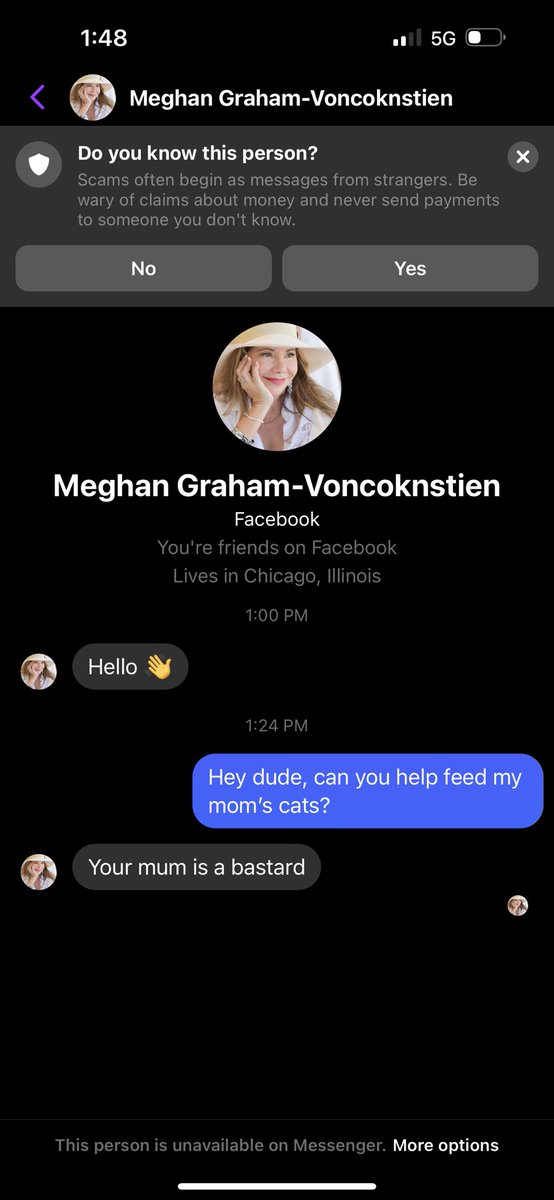 CoachDankBro's tweet photo. Killing it on Facebook dating https://t.co/3fY6xbVh3g