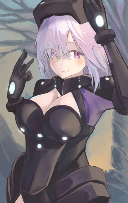 #FGO #FateGO #イラスト   遅くなっちゃったけどマシュ初描き