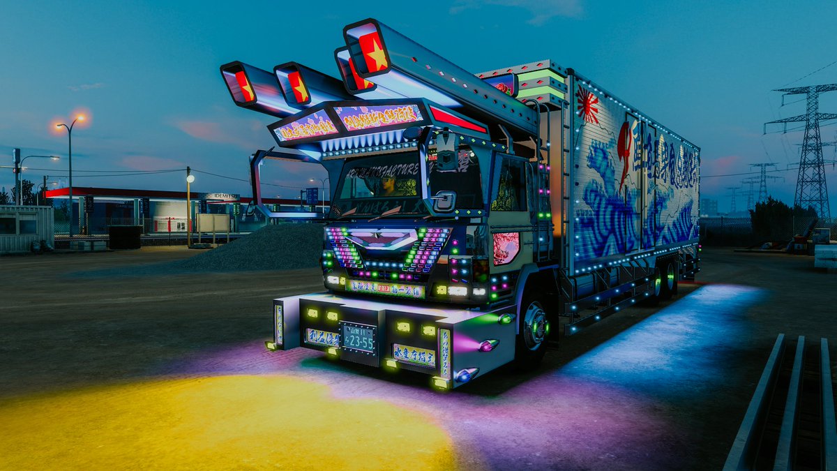 K31zo's tweet photo. 穏やかな朝を前に
#ETS2 #ETS2jp #projectjapan https://t.co/IZDbZBohak