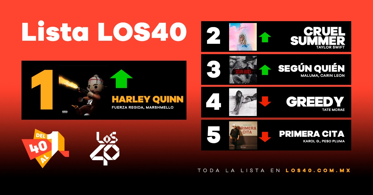 Los 40 Gdl tweet media