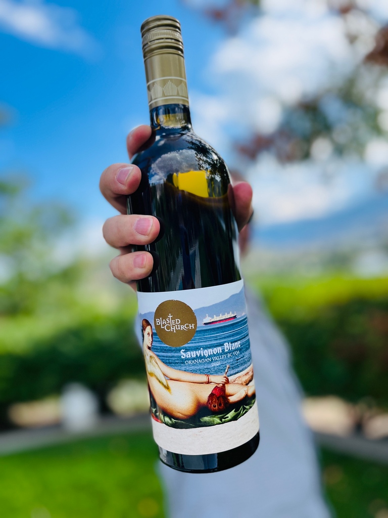 BlastedChurch's tweet photo. Amen for this cluster of grapes๐๐ป
Our #SauvignonBlanc - just wouldn't be the same without them ๐ Have you tried our Sauvignon Blanc #Semillon? #BCWine #ExploreBCWine #ExploreBC https://t.co/jBY6MCrBKW https://t.co/CbQN3lvduF