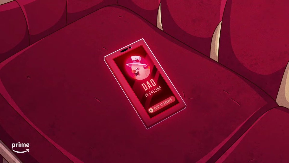 muhaaamii's tweet photo. I think Lucifer lied to Charlie about not being able to come to the meeting to give Charlie a chance to change something. 

#HazbinHotel https://t.co/n4xEDIlSEo