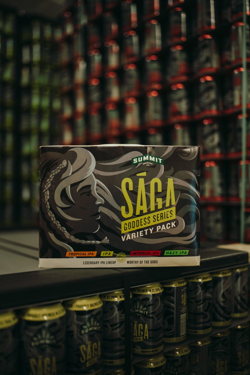 Twelve amazing beers. Four different #Sága #IPA styles. One Box. Click the link below to find out where you can grab our latest variety pack near you! ⬇️ bit.ly/3HnykAp
