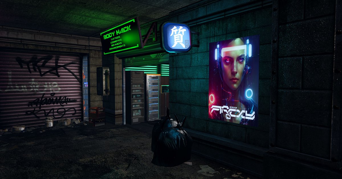 Blade Runner SL has returned! No idea for how long so visit sooner rather than later #Secondlife  maps.secondlife.com/secondlife/The…