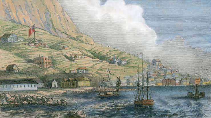 sayan_dey's tweet photo. #ThisDayInHistory Post 1271:

20 January 1841 (183 years ago): Hong Kong Island was occupied by the British during the First Opium War.

[1]

#History #OnThisDay #OTD #HongKong #FirstOpiumWar #OpiumWars #Britain #China https://t.co/nYTjdI8Tt7