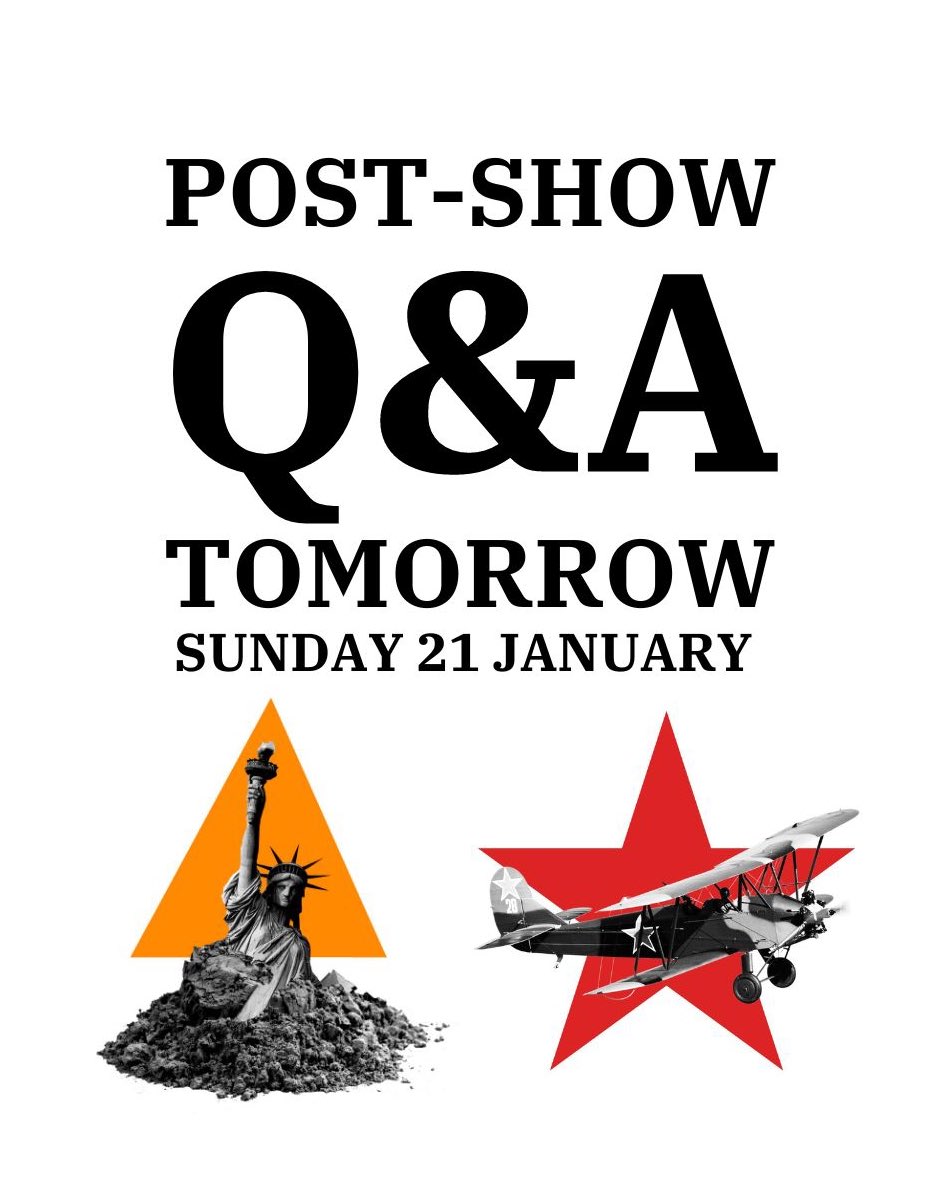 3dumbtheatre's tweet photo. Tomorrow: for one day only we have Post-Show Q&amp;As after both shows at @BaronsCourt_W14 🎭 

‘Paved with Gold and Ashes’ starts at 2pm and ‘Fire Embers Ash’ starts at 5pm tomorrow.

Join us for both and chat to us after! https://t.co/H6zTFFwQlI