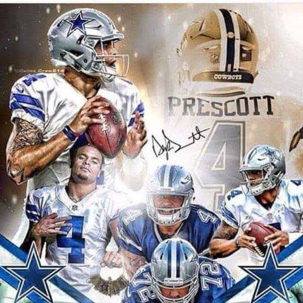IT'S Your Time Naw Dak Time For YOU TO GO WHERE THEY SAID YOU COULDN'T I BELIEVE IN YOU AND MY DALLAS COWBOYS GO BE GREAT YOUNG MAN YOU AND THE BOYZ CAN DO IT