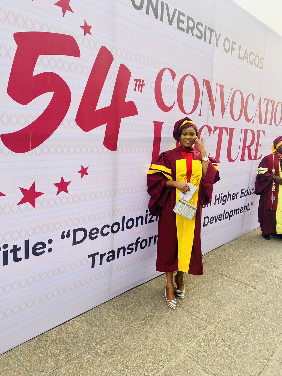 Celebrityconst1's tweet photo. Congratulations and Best Wishes on my convocation from the school of First choice and Nation’s pride.

Post Graduate Diploma done and dusted ✅ 
Class of 2021/2022
Graduated in 2023
Convocated in 2024.

January 18th,2024 will always be remarkable cos it’s the Lord’s doing and https://t.co/u4idH1mWQV