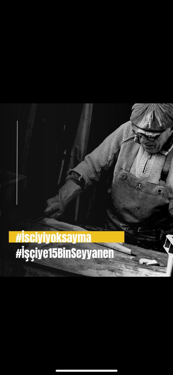 İşçilerinizin alın teri kurudu ve siz hala haklarımızı vermiyorsunuz!!#İsciyiyoksayma 
#İşçiye15BinSeyyanen 
<a href="/isikhanvedat/">Prof. Dr. Vedat Işıkhan</a> 
<a href="/csgbakanligi/">T.C. Çalışma ve Sosyal Güvenlik Bakanlığı</a>
<a href="/turkiskonf/">TÜRK-İŞ</a>
<a href="/hakiskonf/">HAKİŞ KONFEDERASYONU</a>