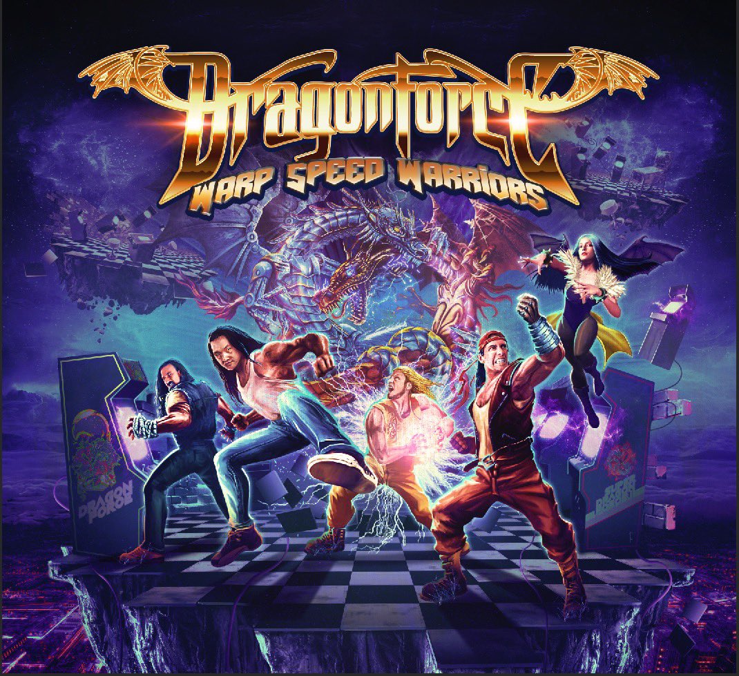 Just under two months away from releasing Warp Speed Warriors into the universe! Who has already pre-ordered? (napalmrecordsamerica.com/dragonforce) 💿 We just released a brand new single, Astro Warrior Anthem on Thursday with a video to accompany, go check it out if you haven’t already!