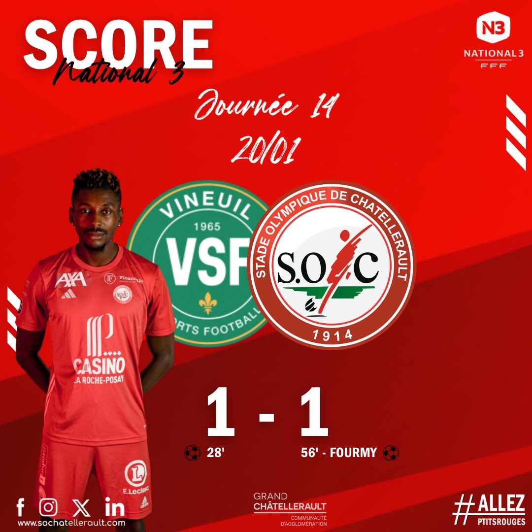 S.O. Châtellerault 🔴⚪ tweet media