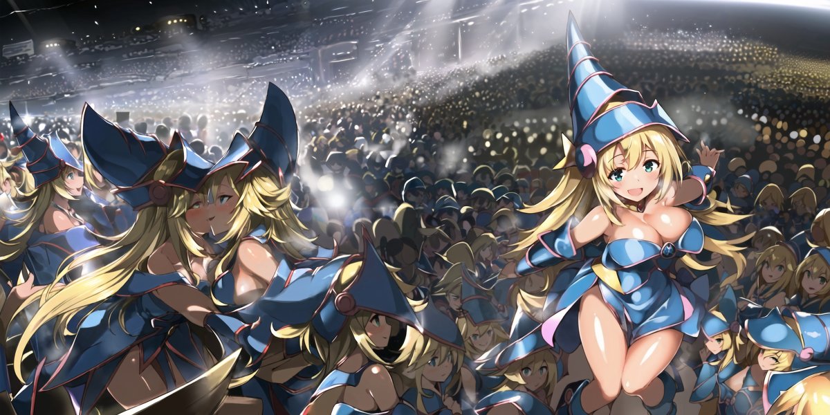 Tricking_Girl's tweet photo. DMG learned a new spell for 'a cloning spell', but..... It gets out of hand now.

DMG created thousands of DMG clones.

DMG looked at [reader].

"Oops.... Like I will have a massive orgies party for myself." https://t.co/Rz2eqf3MFm