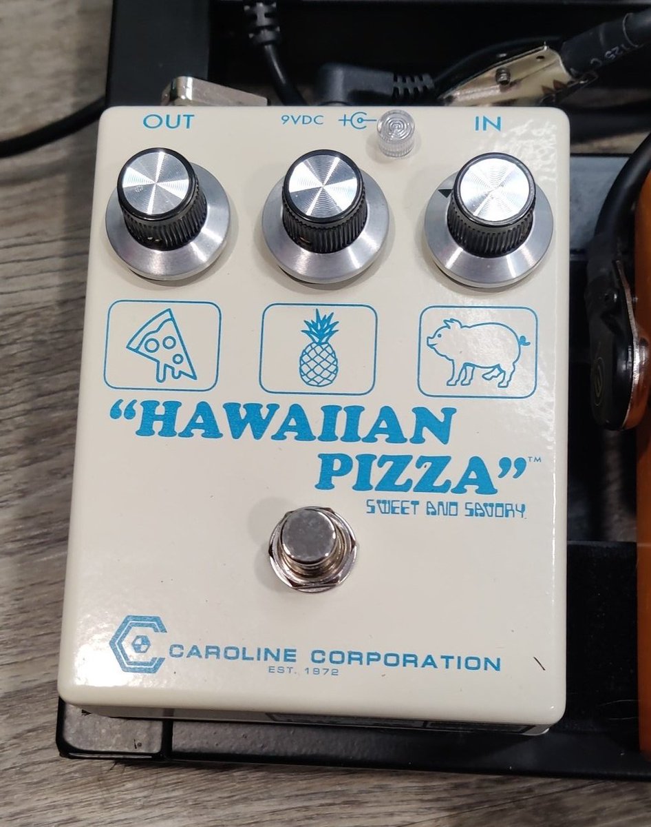 Another pedal has been added to Joan's board