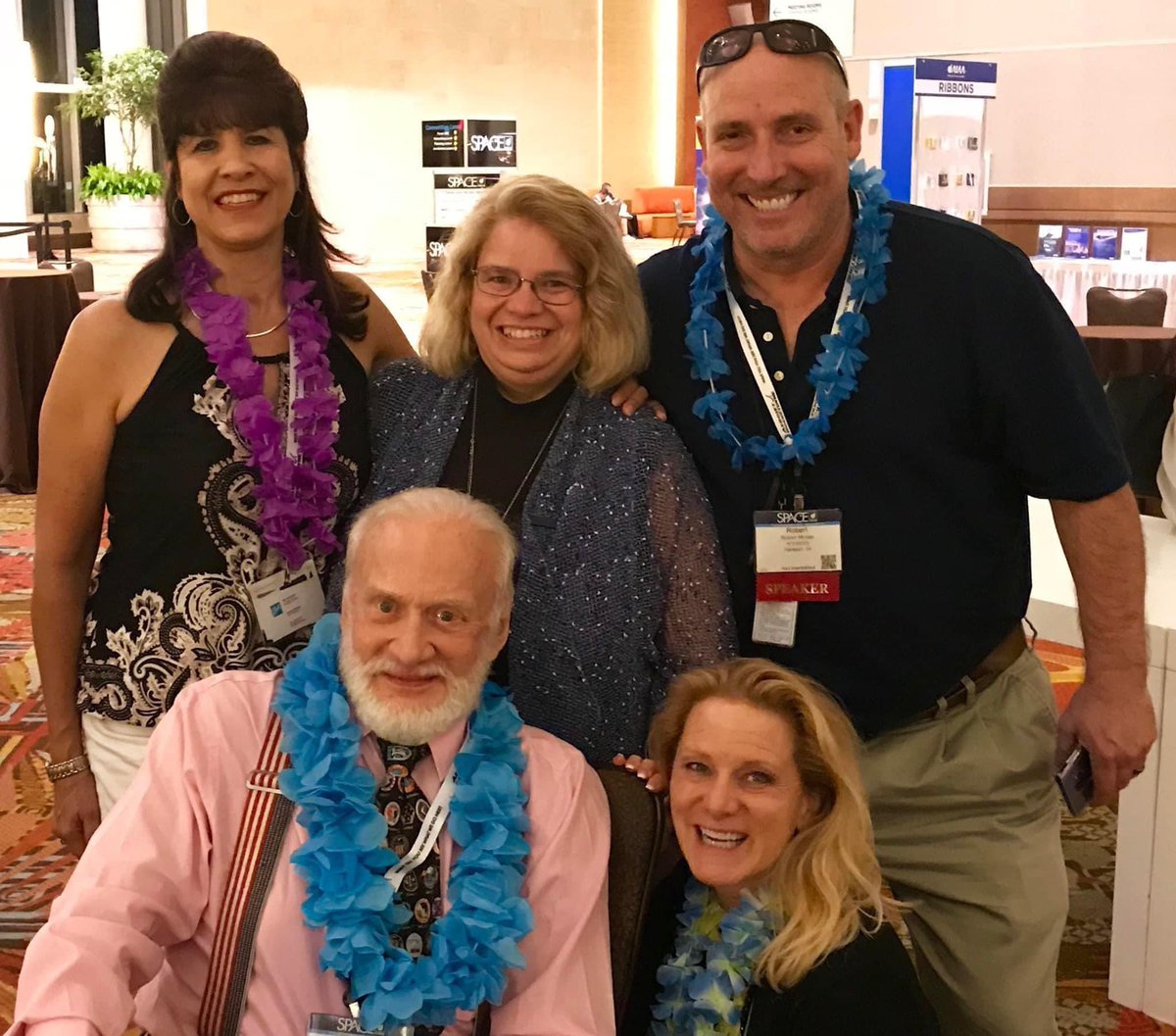 Happy 94th birthday <a href="/TheRealBuzz/">Dr. Buzz Aldrin</a>, #Apollo11 #Astronaut, #Moonwalker, and <a href="/SpaceCongressFL/">Space Congress</a> speaker! 🚀✨🌗 🇺🇸