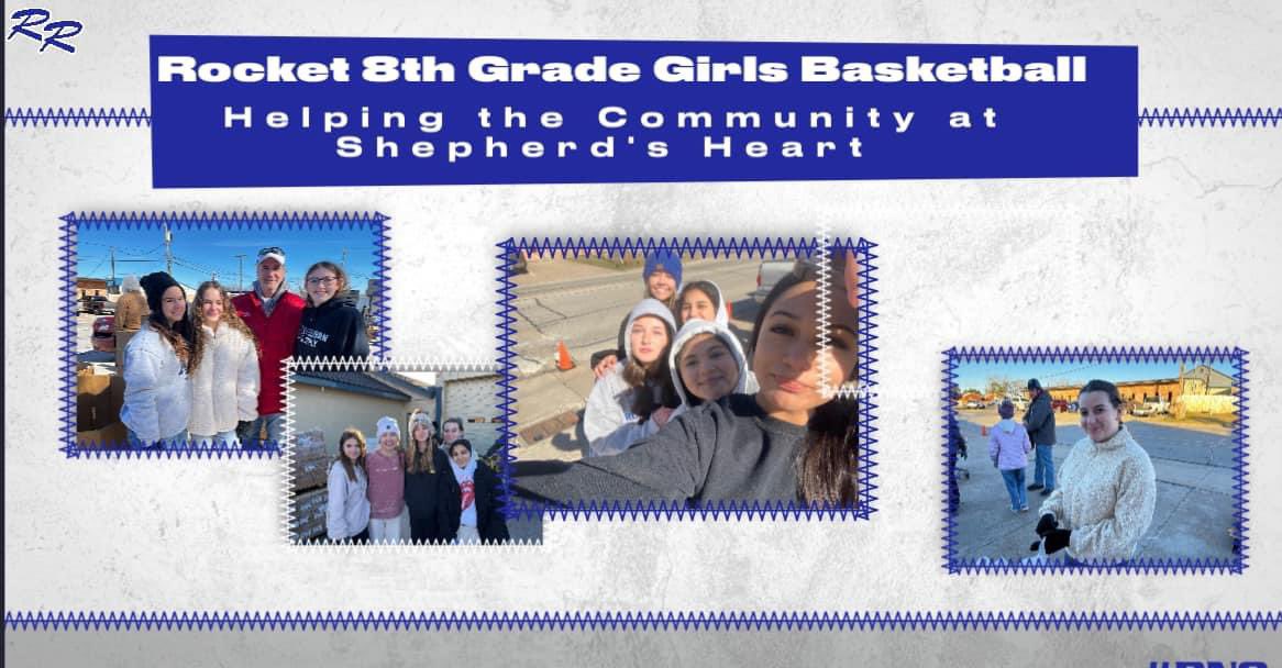 So much fun volunteering with these girls💙🙌🏼😊 <a href="/whatsnewatrjh/">Robinson Jr. High</a>