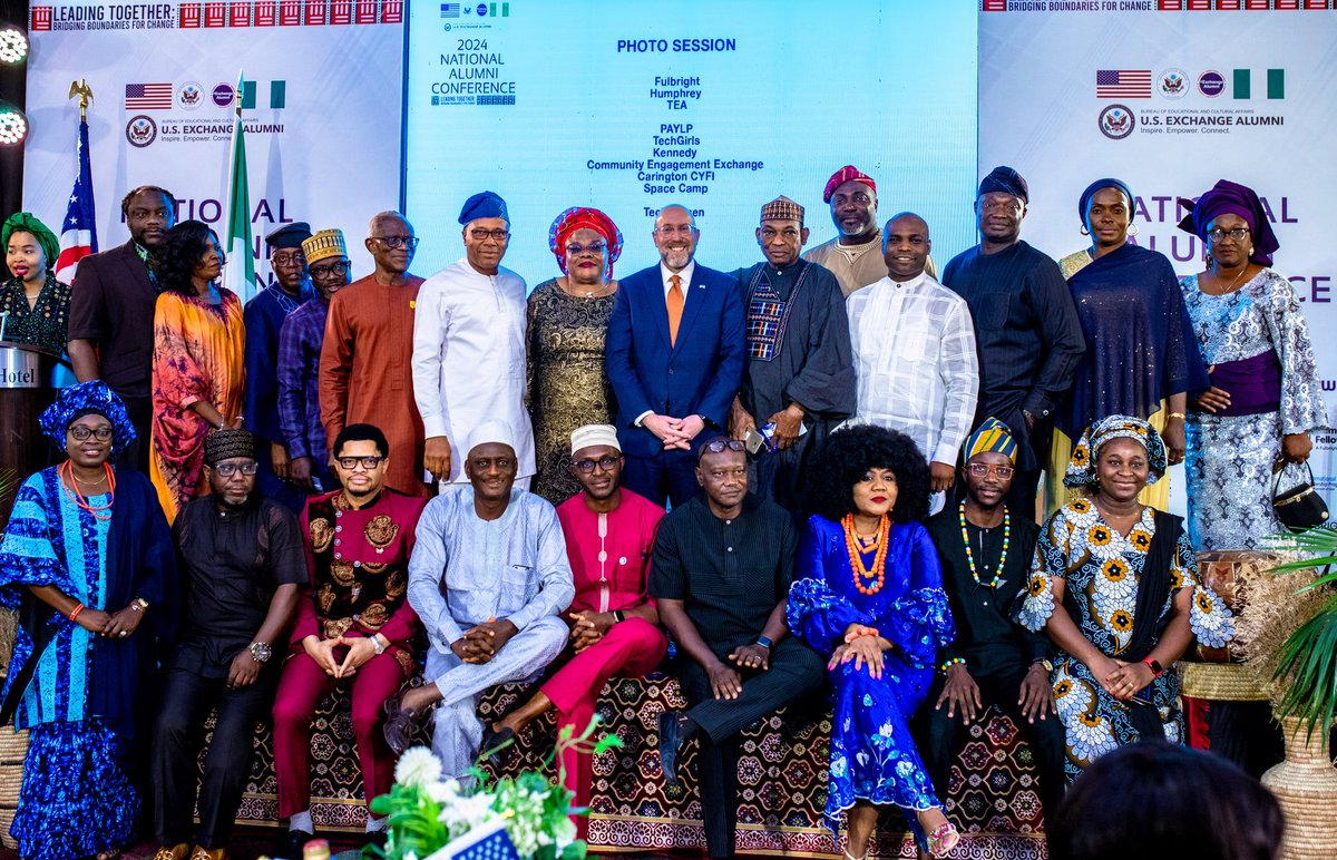 OsazeeIsonarae's tweet photo. The USGEAA National Alumni Conference organized by @TechWomen on behalf of @USinNigeria was nothing short of enlightening. Starting the new year with a humbling responsibility to represent @StateIVLP Nigeria Alumni group on a national scale https://t.co/OSf0OsRzoB