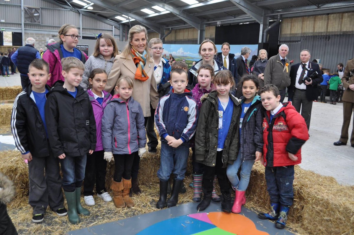 We would like to wish our Vice President, HRH The Duchess of Edinburgh a very happy birthday! 📸 Her Royal Highness visiting our Farm & Country Education Days for local schools in 2015.