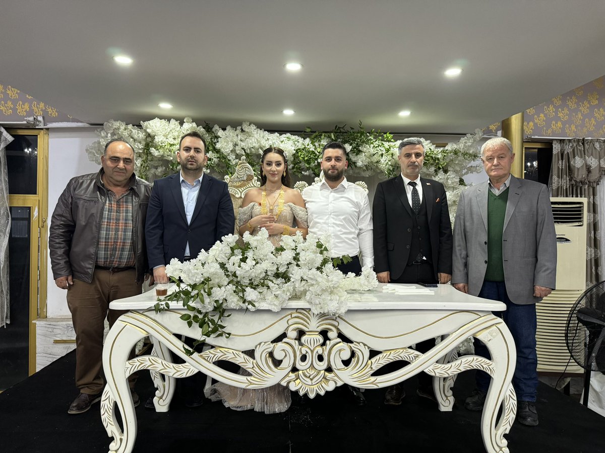 yunuskorkmazz01's tweet photo. Çağla ve Metin Kardeşlerimizin nişan törenlerine katıldık Rabbim tamamına erdirsin. Yalman ve Gönç ailelerine bir ömür boyu mutluluklar diliyorum. https://t.co/Oilwj2Ml2d