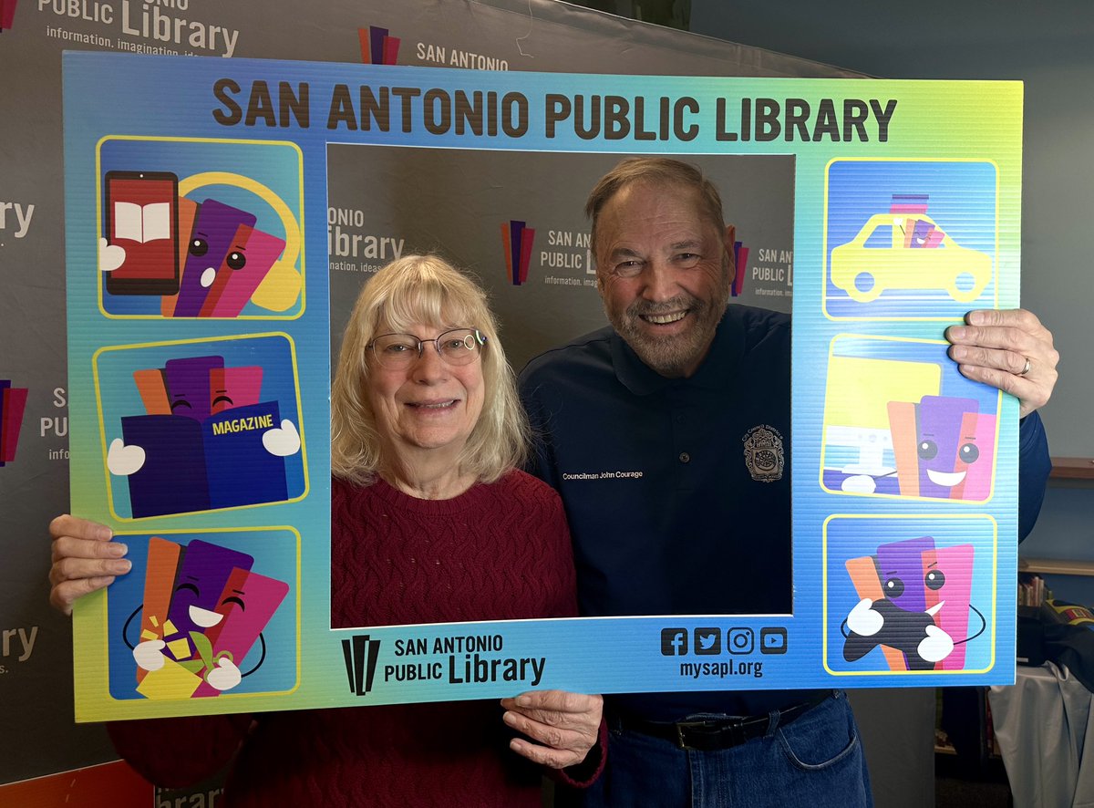 MistySpearsD9's tweet photo. π₯³ Happy Birthday, Brook Hollow Library!
Forty years of continuous hard work, makes Brook Hollow π a top tier library in San Antonio.
#MyPublicLibrary @mysapl https://t.co/7srfCDigW5