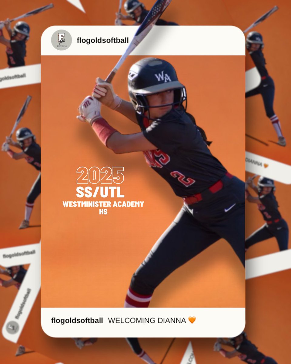 Welcoming Dianna Montidoro &amp; fam to Florida Gold! Another awesome addition going into Summer 2024! ☀️🥎 <a href="/DiannaMontidoro/">dianna montidoro</a>