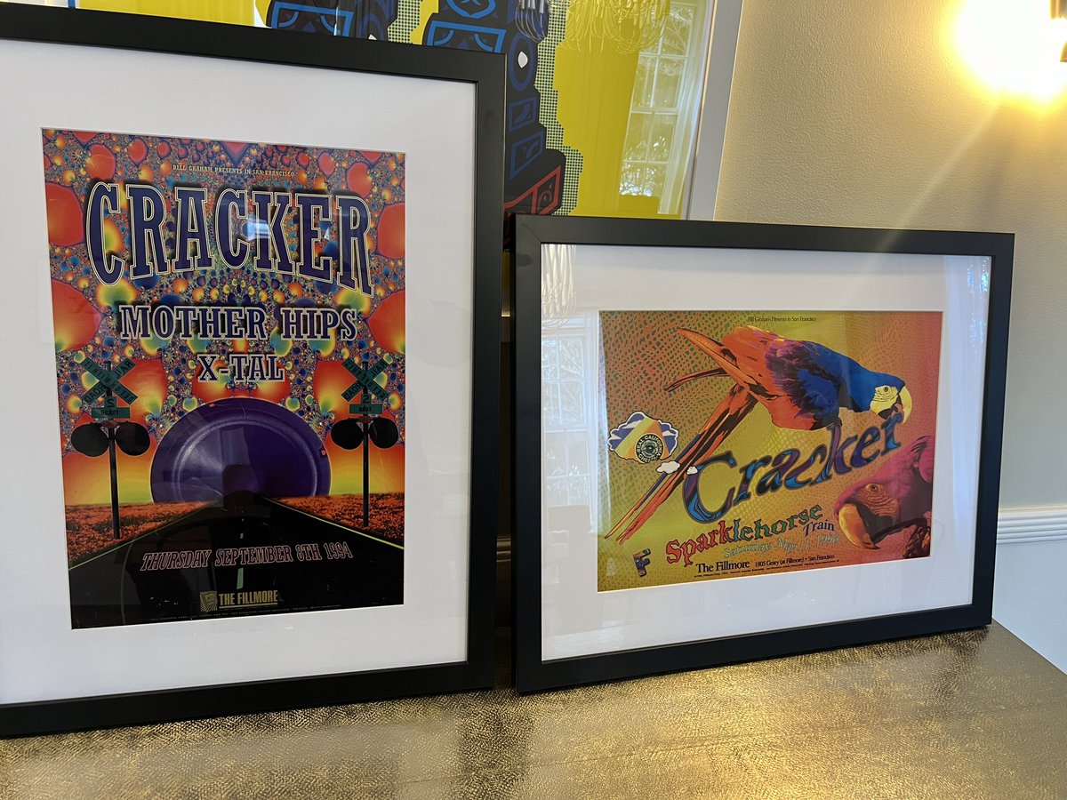 I’ve had these in tubes for at least 15 years and have finally framed them. @davidclowery