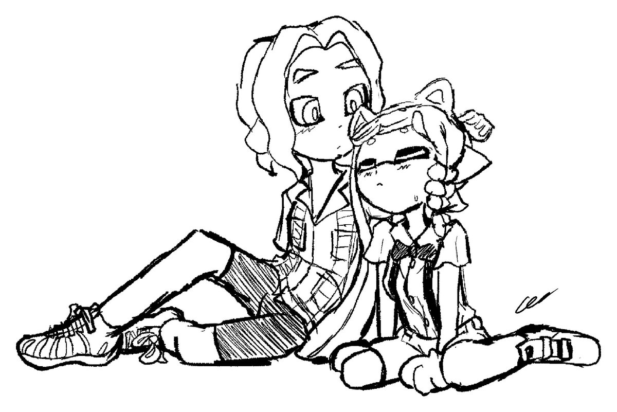 jaspermendez72's tweet photo. #hironika sketch.

#ochomitsu #mitsuami #coroika #splatoonmanga #splatoonfanart #splatoon #splatoonart #ヒロニカ https://t.co/QnlqY0mBj5