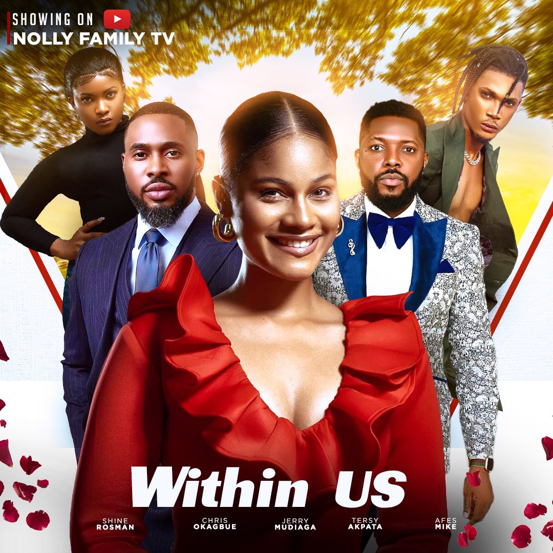 tersyakpata's tweet photo. https://t.co/F4ZTBjy2F7
Within Us currently streaming on YouTube @nollyfamilytv @chrisokagbue
@shinerosman
@jerrymudiaga
@jennifernnoruga
@chinniejenniferibeh
Directed by @uche.alexmoore
#withinus #tersyakpata https://t.co/jFbVOvJ4Oi